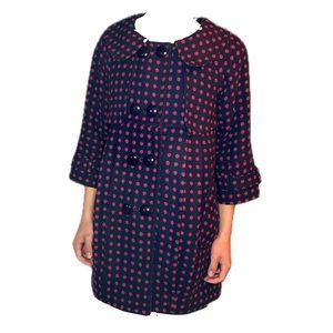 Casa De Kelvin Polkadot Coat